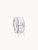 Tamara Comolli 18K White Gold Curriculum Vitae Pavé Ring, Size 57