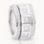 Tamara Comolli 18K White Gold Curriculum Vitae Pavé Ring, Size 57