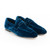 Sophique Milano Essenziale Classic Velvet Loafer in Velvet Blue