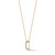 *RESERVE TODAY* Walters Faith Saxon 18K Rose Gold Mini Single Link Necklace, 16"