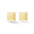 *RESERVE TODAY* Cadar Yellow Gold Foundation Large Stud Earrings