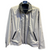 Remy Men's Microfiber Water-Resistant Single Collar Reversible Jacket in Ink/Beige/Noir, Size 44