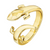 *RESERVE TODAY* Cadar Yellow Gold Origin Bypass Ring with Facets