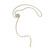 *RESERVE TODAY* Cadar Yellow Gold Essence Spiral Lariat Necklace with Pave Diamonds