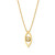 *RESERVE TODAY* Cadar Yellow Gold Reflections Pendant with White Diamonds, 2mm