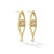 *RESERVE TODAY* Cadar Yellow Gold Reflections Drop Earrings with White Diamonds