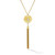 *RESERVE TODAY* Cadar Yellow Gold Trio Pendant Tassel Necklace with White Diamonds