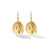 *RESERVE TODAY* Cadar Yellow Gold Water Duality Earrings with White Diamonds