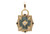 Armenta 18K Yellow Gold and Brass Artifact Shield Charm