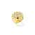 *RESERVE TODAY* Cadar Yellow Gold Unity Cocktail Ring with White Diamonds