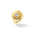 *RESERVE TODAY* Cadar Yellow Gold TU Trio Flower Engagement Ring Enhancer with White Diamonds