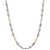 *RESERVE TODAY* Armenta 18K Yellow Gold and Grey Sterling Silver Alternating Open Scroll Link Necklace, 34"