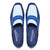 Sophique Milano Essenziale Tricolor Suede Loafer in Blue Ink, Blue Cobalt & Baby Blue