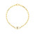 *RESERVE TODAY* Cadar Yellow Gold Reflections Choker with White Pave Diamonds
