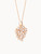 Tamara Comolli 18K Rose Gold Snowflakes Sky Leaf Classic Pendant