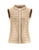 Herno Vera Vest in Light Sand