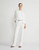 Lafayette 148 New York Organic Cotton Open Knit Zip Cardigan in Cloud