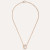  Pomellato Together 18K Rose Gold Necklace with Pendant