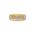 Buccellati Macri 18K Yellow and White Gold Eternelle Ring (8mm)