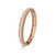 Buccellati 18K Pink Gold Macri Bombé Bangle Bracelet (8mm)