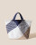 NAGHEDI Havana Beach Tote Graphic Geo in Somerset