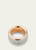 Pomellato Iconica 18K Rose Gold Maxi Ring with Diamonds, Size 56