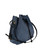 Linde Gallery St. Barth Shell Suede Velour Bag in Denim, Medium