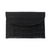 Linde Gallery St. Barth Carré D'or Alligator Embossed Leather Pouch in Black, Small