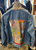 *LIMITED EDITION* Augustina Leathers Designer Embellished Denim Jacket - Denim with Flowers, Size X-Large