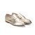 Sophique Milano Essenziale Classic Leather Loafer in Gold Sophique Milano Essenziale Classic Leather Loafer in Gold