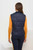 Anatomie Terry Reversible Vest in Navy, Size X-Small Anatomie Terry Reversible Vest in Navy, Size X-Small