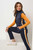Anatomie Terry Reversible Vest in Navy, Size X-Small Anatomie Terry Reversible Vest in Navy, Size X-Small
