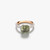 Pomellato Nudo 18K Rose and White Gold Prasiolite and Diamond Classic Ring Pomellato Nudo 18K Rose and White Gold Prasiolite and Diamond Classic Ring