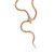 Sidney Garber 18K Yellow Gold Wrap Around Snake Lariat with Diamonds, 24" Sidney Garber 18K Yellow Gold Wrap Around Snake Lariat with Diamonds, 24"