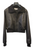 Susan Bender Roll Neck Bomber Jacket in Black Susan Bender Roll Neck Bomber Jacket in Black