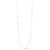 Jade Trau Posey Two-Tone Three Station Necklace, 36" Jade Trau Posey Two-Tone Three Station Necklace, 36"