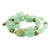 *VIRTUAL TRUNK SHOW* Sylva & Cie. 18K Yellow Gold Emerald and Tsavorite Bead Necklace, 20"