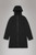 Rains Suva Hardshell Long W Jacket in Black