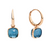 Pomellato Nudo Mini 18K Rose Gold London Blue Topaz Earrings Pomellato Nudo Mini 18K Rose Gold London Blue Topaz Earrings