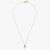 Pomellato Nudo Mini 18K Rose and White Gold Sky Blue Topaz and Diamond Pendant Necklace Pomellato Nudo Mini 18K Rose and White Gold Sky Blue Topaz and Diamond Pendant Necklace