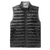 Herno Men's Two-Tone Reversible Nylon Ultralight Vest in Black/Grey Herno Men's Two-Tone Reversible Nylon Ultralight Vest in Black/Grey