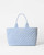 MZ Wallace Medium Metro City Tote in True Light Denim  MZ Wallace Medium Metro City Tote in True Light Denim