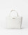 MZ Wallace Small Metro Tote Deluxe in Chalk Liquid MZ Wallace Small Metro Tote Deluxe in Chalk Liquid