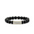 Sydney Evan Multi Stone Pavé Bar on Smooth Onyx Bead Bracelet Sydney Evan Multi Stone Pavé Bar on Smooth Onyx Bead Bracelet
