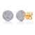 Graziela Gems 18K Yellow Gold Large Diamond Bahia Stud Earrings