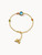 *VIRTUAL JEWELRY EVENT* Tamara Comolli 18K Yellow Gold Bouton Mini Chain Candy Bracelet (Small/Medium)