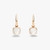 Pomellato Nudo Mini 18K Rose Gold Milky Quartz Earrings