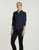 Hinson Wu Jamie Long Sleeve "T" Shirt in Navy
