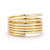*SPECIAL ORDER* Jade Trau 18K Yellow Gold Plié 7 Row Alchemy Diamond Wrap Bracelet