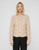 Lafayette 148 New York Lofty Merino Wool Basket Stitch Sweater in Oatmeal Melange, Size X-Small